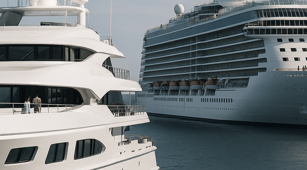 Comparativa entre sus barcos residenciales y cruceros globales – Dimension Turistica Magazine