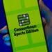 NYT Connections: Sport Edition on a phone