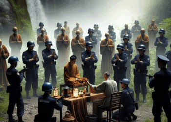 los «viajes astrales» de un retiro desmantelado por la Guardia Civil