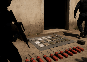 Asegura SSP Cilindros Explosivos, Pólvora Y Marihuana En Zinapécuaro - Changoonga.com