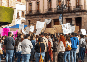 #Morelia Runners Protestaron Esta Noche Corriendo Por El Centro Para Exigir Respeto Al Peatón  - Changoonga.com