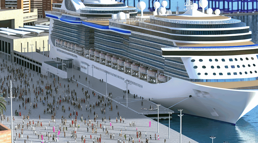 Aumento del 44% en la llegada de cruceros al puerto de Málaga hasta julio