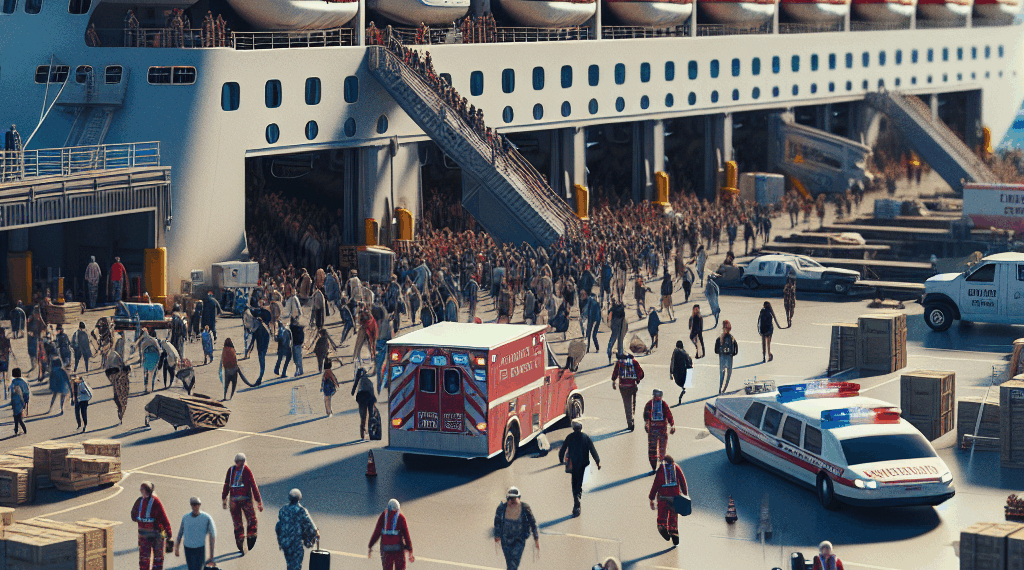 Crucero evacuado por alerta de bomba falsa. – Dimension Turistica Magazine