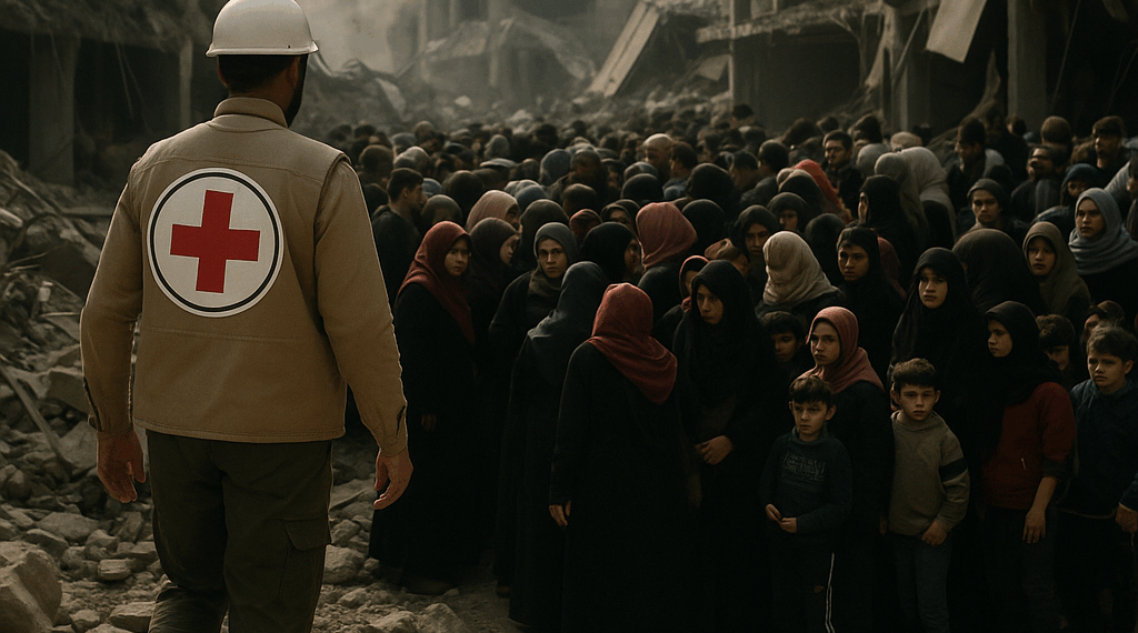 Cruz Roja afirma que la evacuación masiva de Ciudad de Gaza es imposible