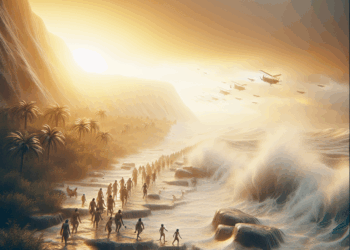 cruzaron el mar hace 1,5 millones de años, sin barcos y antes de lo que se pensaba