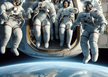 Cuatro astronautas vuelven a la Tierra tras cinco meses en el espacio