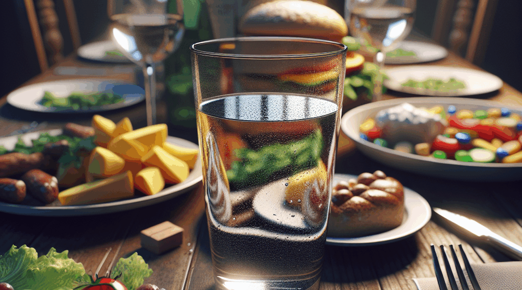 Ya no tomo agua a la hora de la comida y la razón te sorprenderá