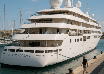 Así se presenta el Silver Whisper, el yate boutique que arribará a Palma este domingo. – Dimension Turistica Magazine