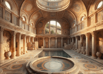 La última campaña de excavación de la villa romana de Fiumana revela un gigantesco complejo termal del Bajo Imperio romano