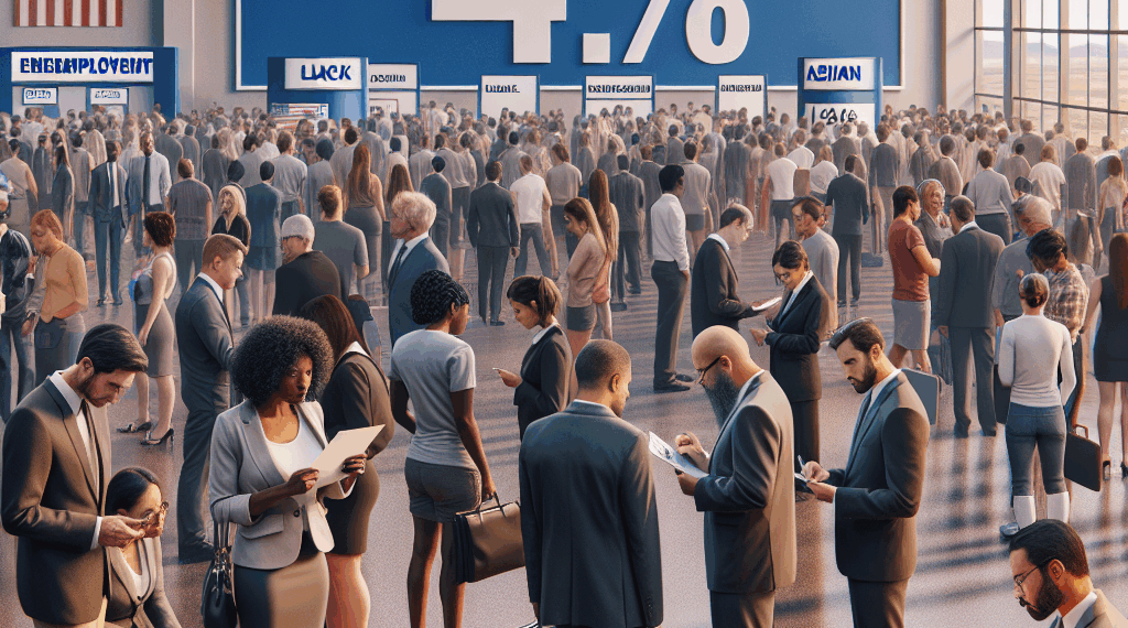 La tasa de desempleo en Estados Unidos sube a 4.2% en julio