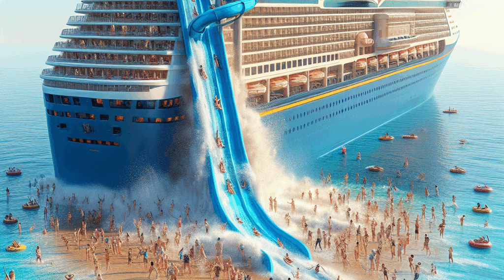 Deslizador se quiebra en el mayor crucero del planeta (VIDEO) – Dimension Turistica Magazine