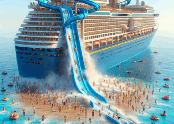 Deslizador se quiebra en el mayor crucero del planeta (VIDEO) – Dimension Turistica Magazine