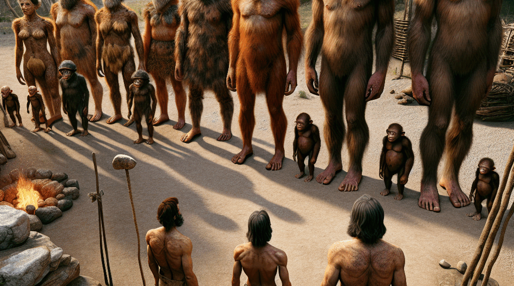 detectan grandes diferencias de tamaño entre los machos y las hembras de los homínidos arcaicos