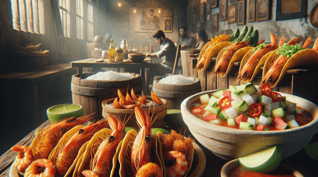 lánzate por unas pescadillas o aguachile a este festín gastronómico en Edomex