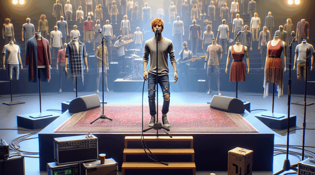 El nuevo videoclip de Ed Sheeran incluye más de 250 vestuarios, todos adquiridos en tiendas de segunda mano. – Dimension Turistica Magazine