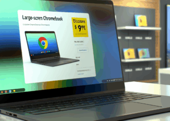 The Best Big Screen Chromebook Is on Sale Now