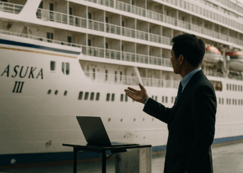 El comandante del Asuka III describe las novedades del primer barco de la flota en 34 años. – Dimension Turistica Magazine