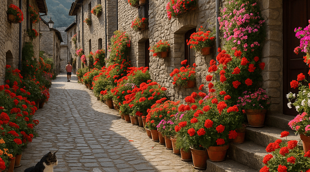 “El pueblo pirenaico con más flores que residentes” – Dimension Turistica Magazine