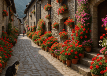 “El pueblo pirenaico con más flores que residentes” – Dimension Turistica Magazine