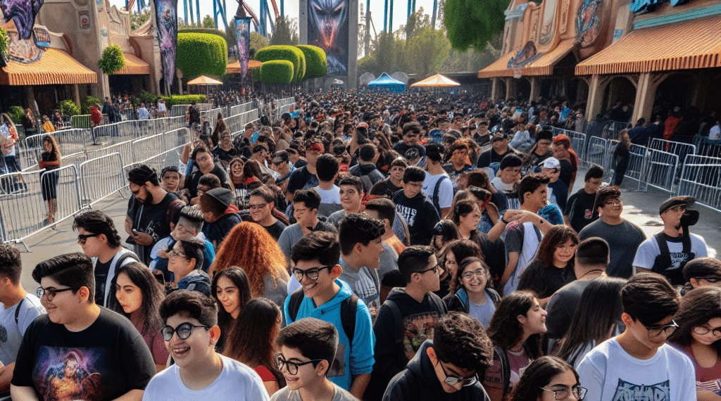 Personas que entran gratis a Six Flags Hurricane Oaxtepec en vacaciones 2025