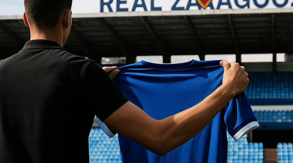 Esteban Andrada, nuevo jugador del Real Zaragoza