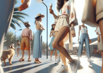 Jennie de Blackpink luce tenis sneakerinas con un vestido para verano 2025