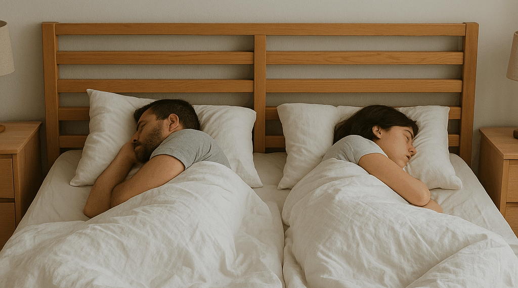 El método escandinavo para dormir en pareja, la tendencia de bienestar que cambiará tu vida
