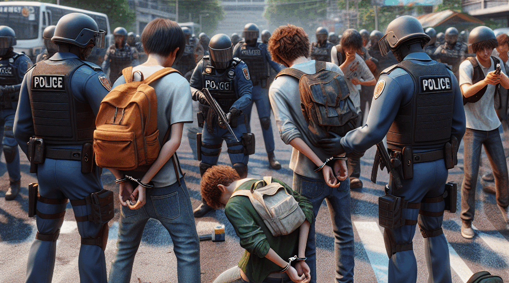 Detenidos estudiantes en el cruce de Fonapas – Dimension Turistica Magazine