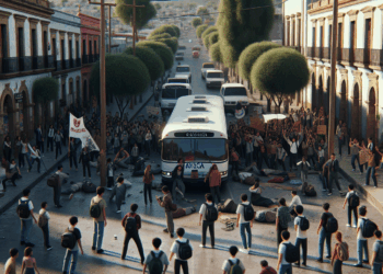 Estudiantes paralizan el servicio de ADO en Oaxaca. – Dimension Turistica Magazine
