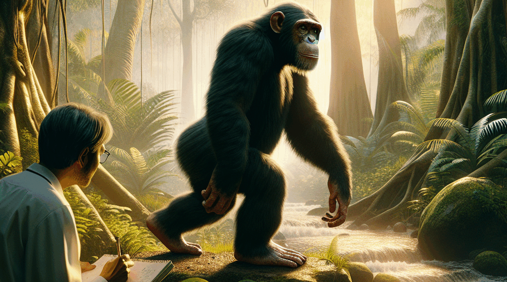 caminar sobre dos piernas podría ser una herencia del mundo arbóreo, sugiere un estudio con chimpancés en Tanzania