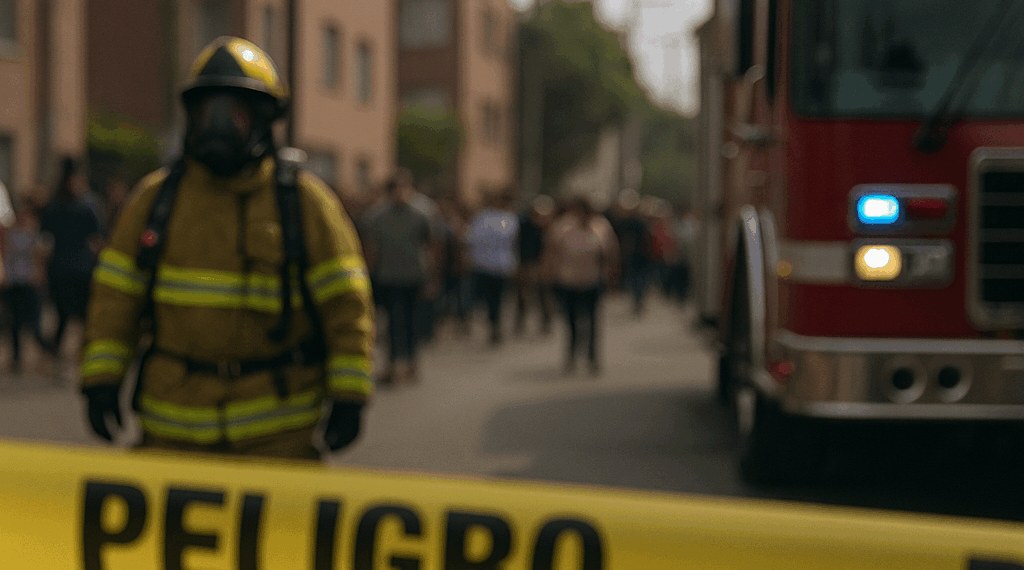 Evacuaron a más de mil personas por fuga de gas afuera de Finanzas