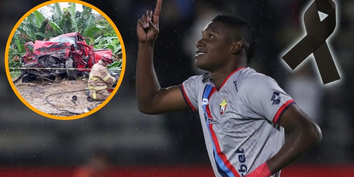 Muere Marcos Olmedo, futbolista ecuatoriano, en accidente de tránsito