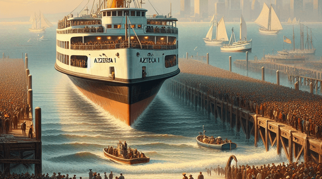 Arribo del Ferry Azteca I, comenzará operaciones diarias hacia San Diego. – Dimension Turistica Magazine