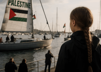 Flotilla con Greta Thunberg zarpa de Barcelona con ayuda para Gaza