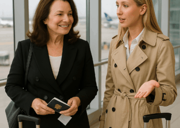 Fran Drescher y Olympia de Grecia sobre las Reglas Ineludibles para Volar – Dimension Turistica Magazine