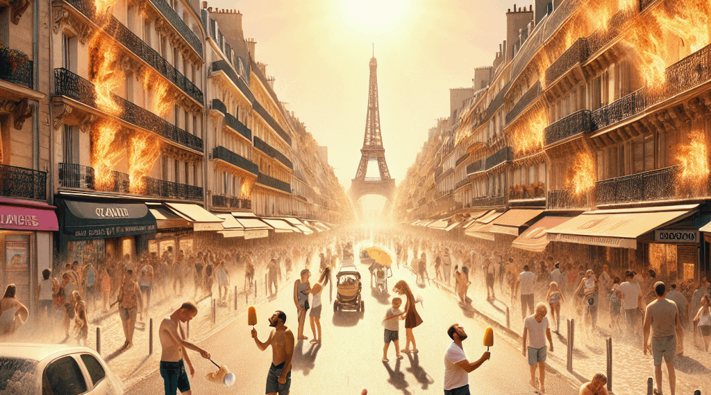Francia vive una nueva ola de calor con temperaturas de hasta 41ºC