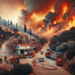Vídeo. Incendios en Grecia obligan a evacuar residentes y rescatar animales