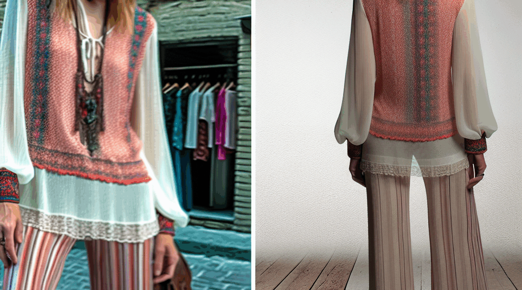Cómo combinar blusas bohemias de los 70 con pantalones chic para el verano de 2025 – Dimension Turistica Magazine