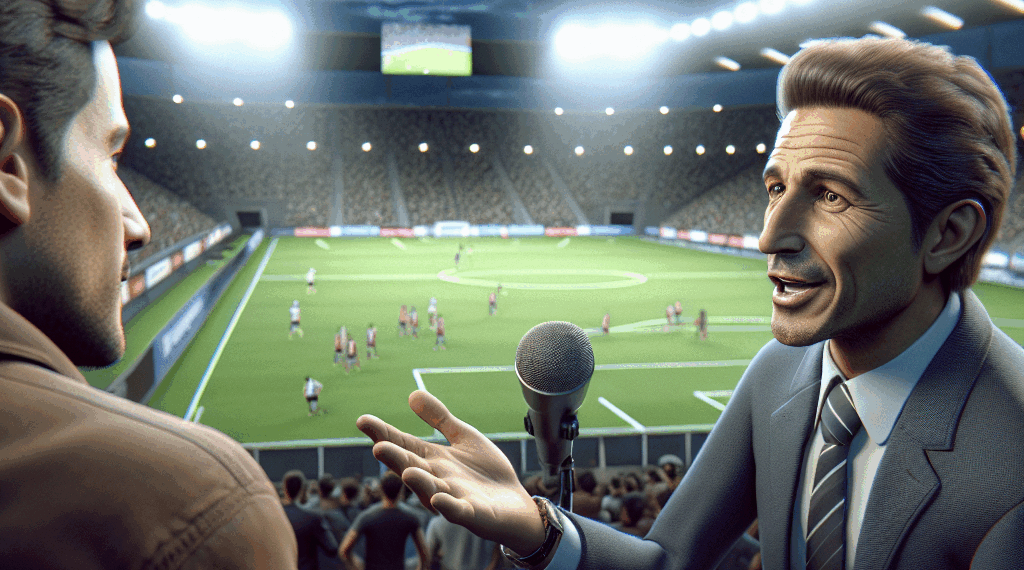 Gabriel Milito discute con periodista en la previa al Chivas vs. Charlotte FC