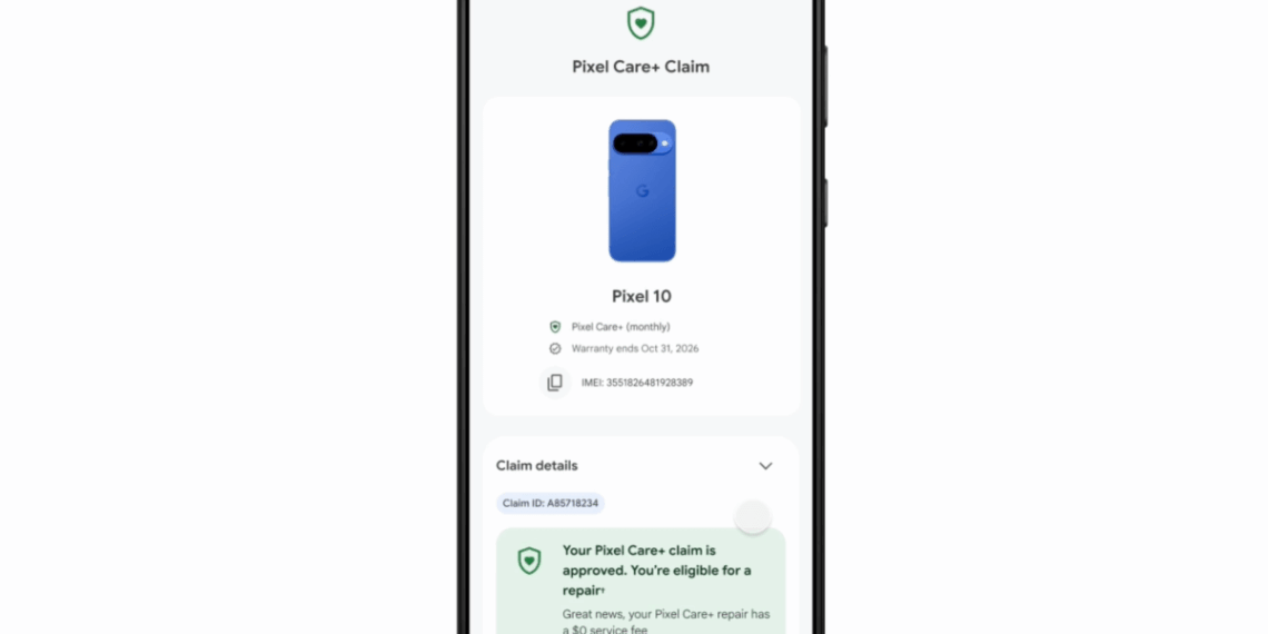 Google launches new device protection program called Pixel Care+