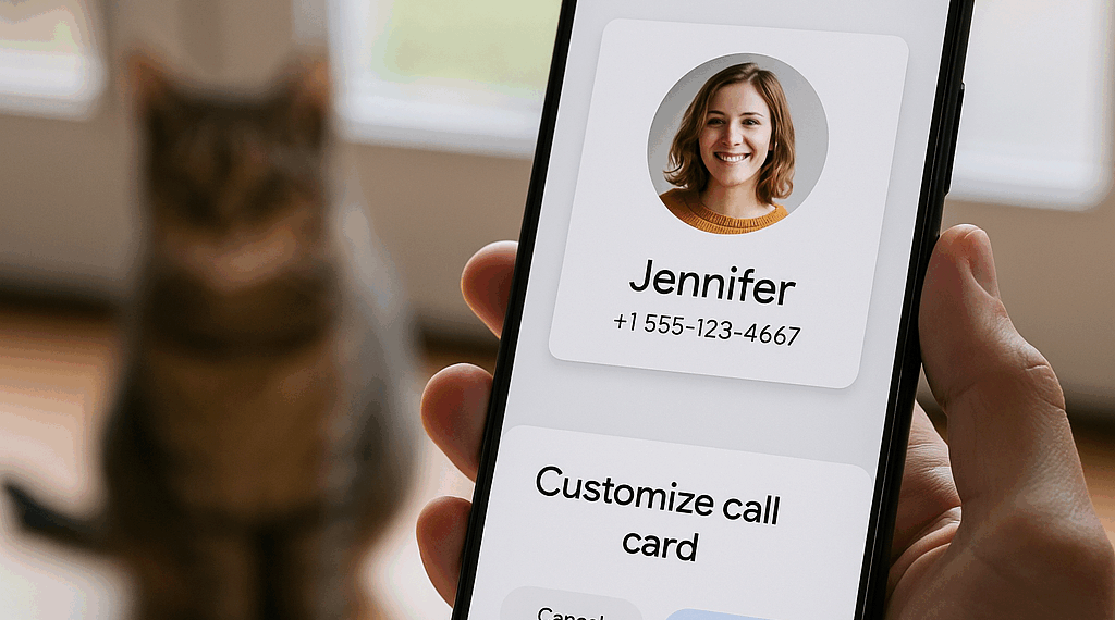 Google is testing customizable calling cards for Android that show up when your friends call