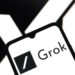 Grok and X logos