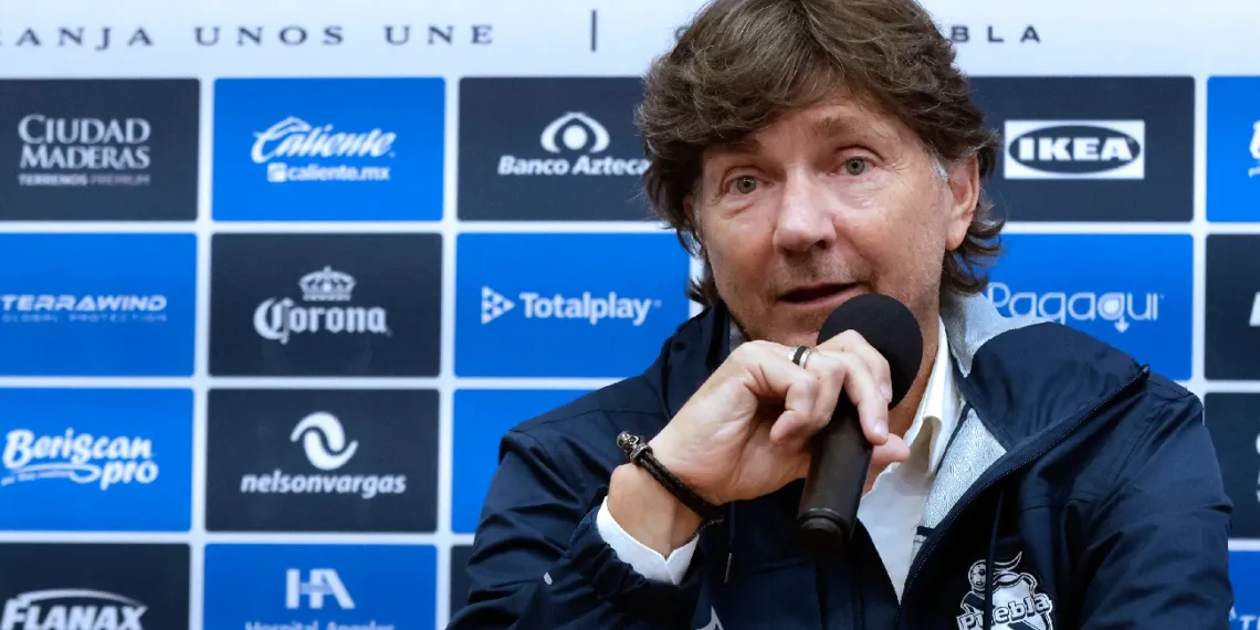 Hernán Cristante da sus primeras impresiones como técnico del Puebla