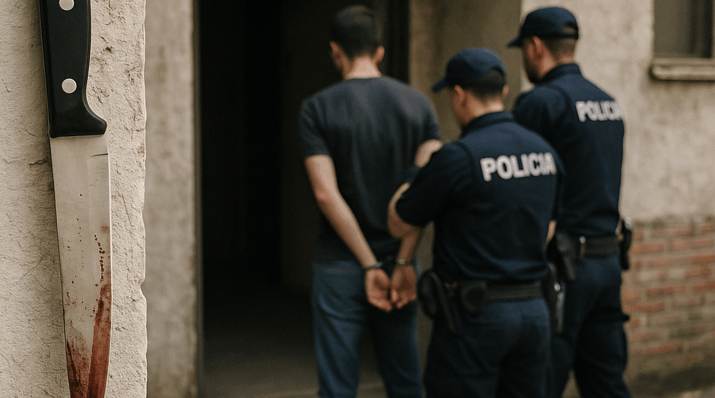 Detenido un hombre por apuñalar y arrojar por la ventana a su mujer en Manresa