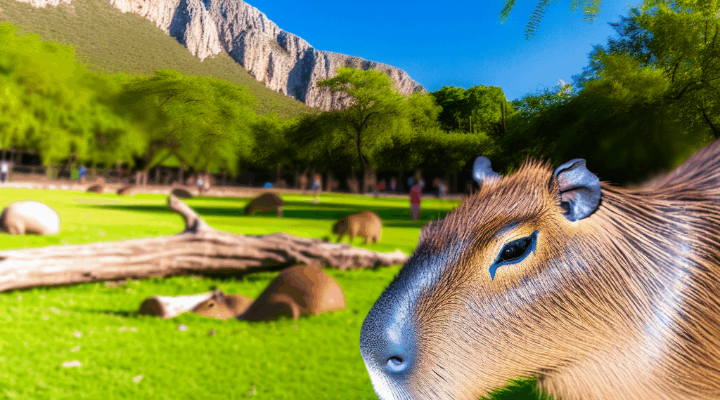 Horarios y precios para visitar el capibara bebé de Bioparque Estrella Monterrey