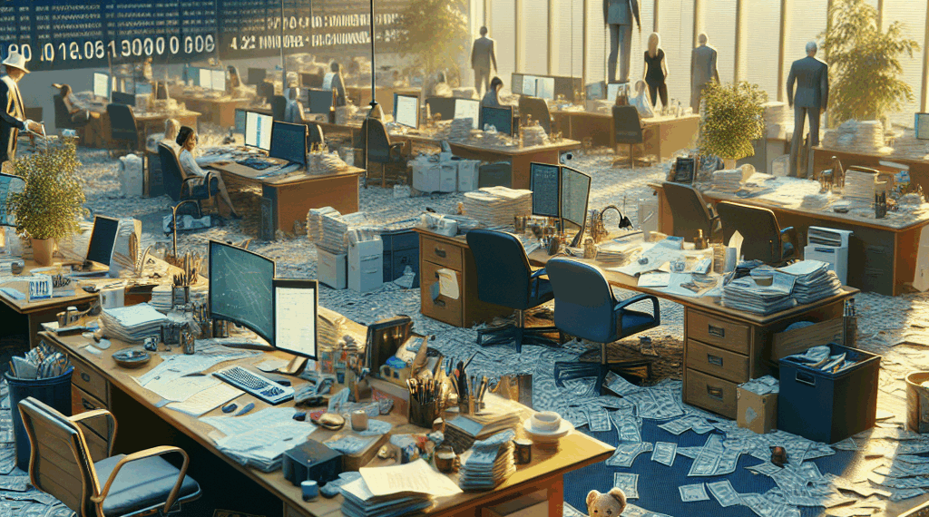a photo of Allianz's logo at the top of a building.