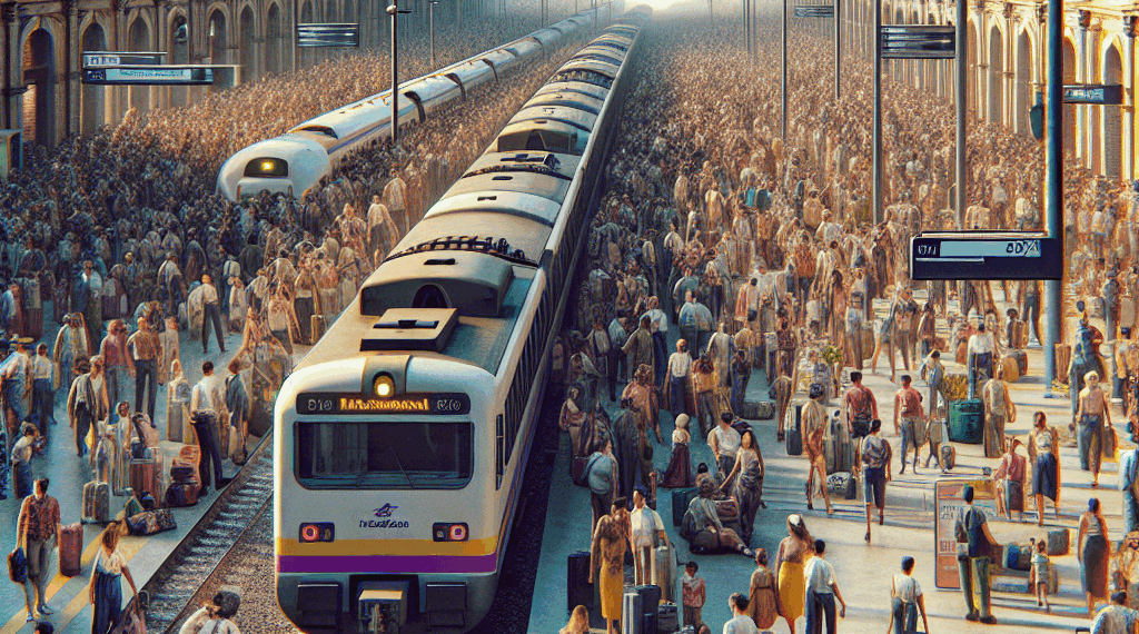 Aumentan un 35% los trayectos en tren debido a la Feria de Málaga, siendo Madrid y Barcelona los principales orígenes.