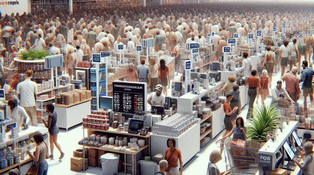 Ventas minoristas en Estados Unidos crecieron con solidez en julio