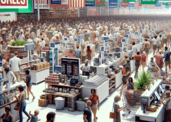 Ventas minoristas en Estados Unidos crecieron con solidez en julio