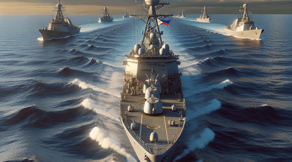 India y Filipinas inician su primer ejercicio naval conjunto en el disputado mar de China Meridional